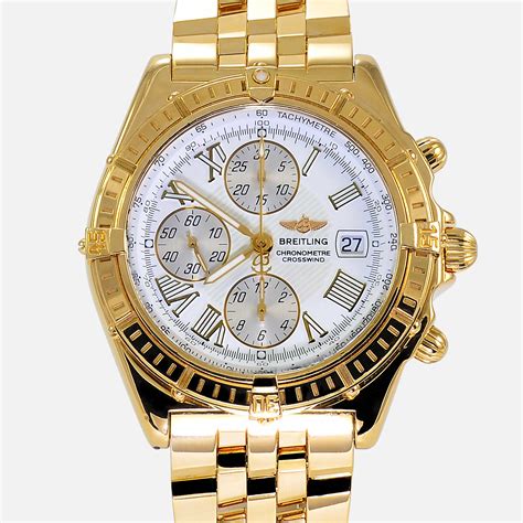 breitling gold links|breitling watches for men goldsmiths.